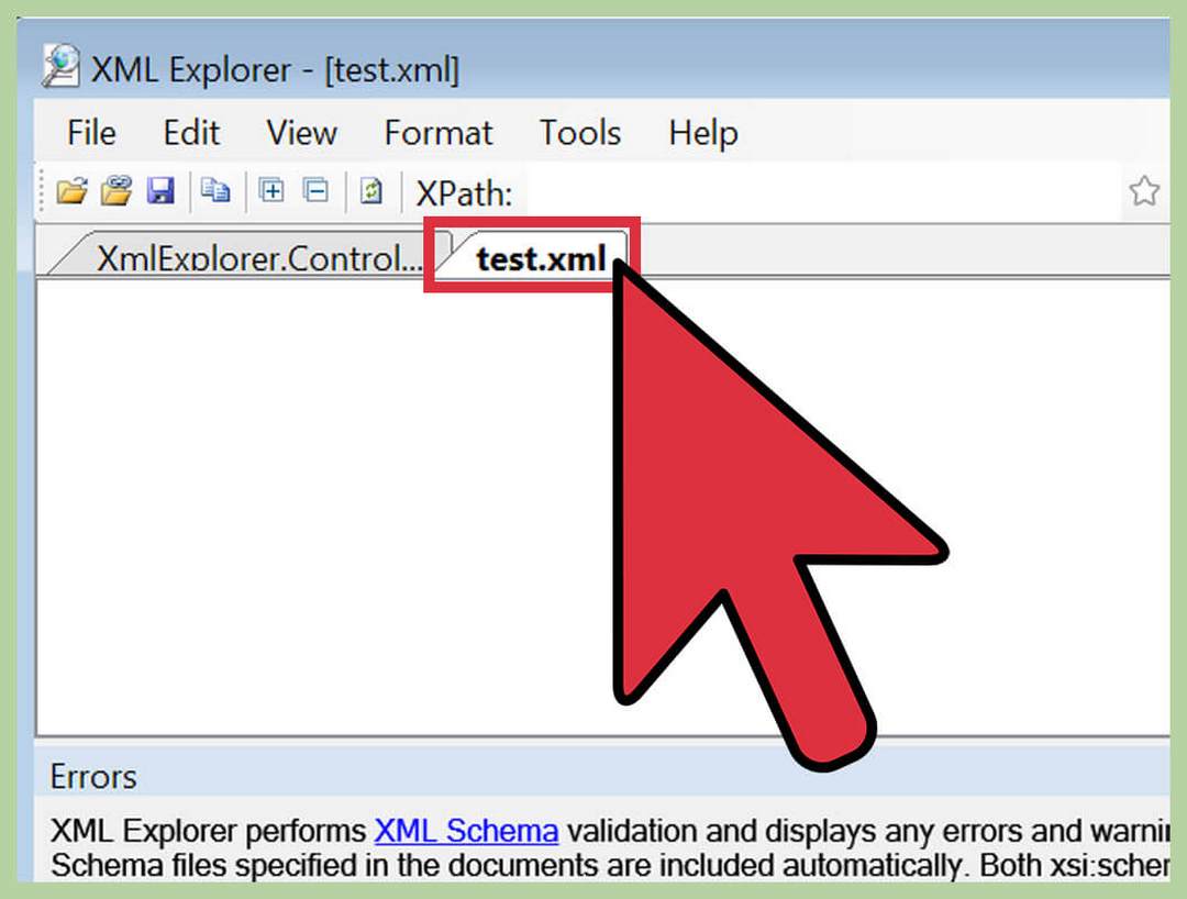 Phần mềm XML Explorer