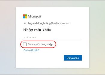 Như vậy là bạn đã đăng nhập vào Outlook thành công.