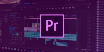 Giao diện một phần mềm chỉnh sửa video trên máy tính 