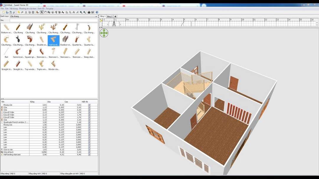 Phần mềm thiết kế nhà là công cụ quen thuộc đối với kiến trúc sư 