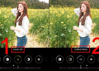 Công thức chỉnh ảnh ngược sáng trên iPhone