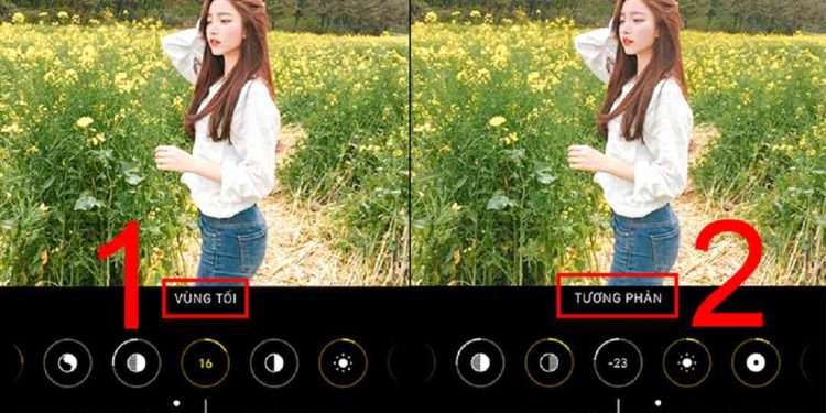 Công thức chỉnh ảnh ngược sáng trên iPhone