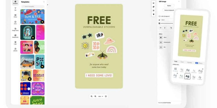 Phần mềm chỉnh sửa video trực tuyến Adobe Spark