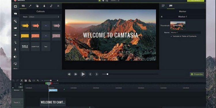 Phần mềm Camtasia