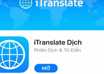 iTranslate là một phần mềm dịch thuật đa ngôn ngữ