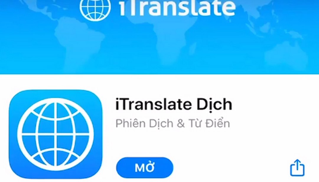 iTranslate là một phần mềm dịch thuật đa ngôn ngữ
