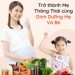 Phần mềm dinh dưỡng mẹ và bé