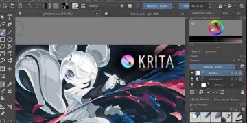 Phần mềm Krita là một phần mềm vẽ trên máy tính chuyên nghiệp